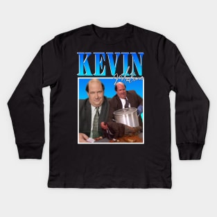 Kevin Malone Kids Long Sleeve T-Shirt